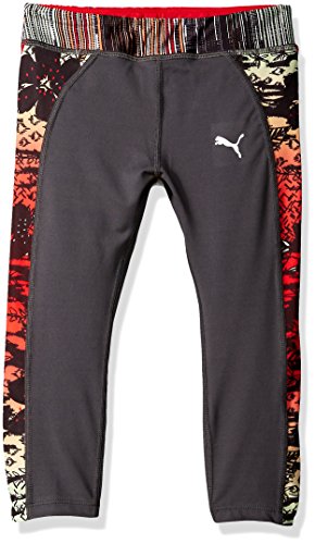 PUMA Girls' Capri with Printed Pipings
