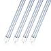T8 65W 8FT FA8 Base Led Shop Lights Bulb Tube,Single Pin 150W Fluorescent Lamp Replacement Dual-Ended Power, Cold White 6000K, 7800LM, Clear Cover, AC 85-277V 20 Pack