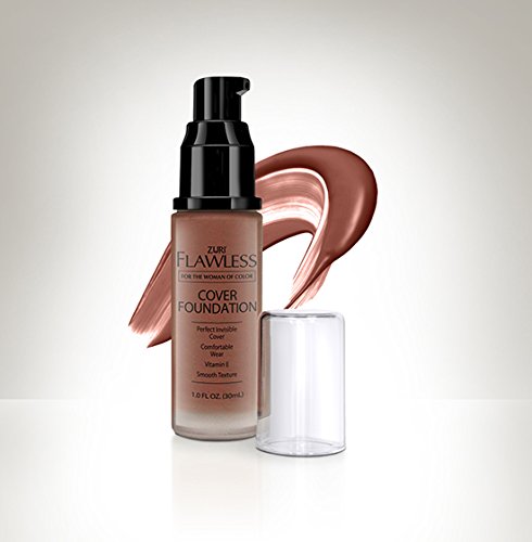 Zuri Flawless Liquid Cover Foundation - Cocoa Bronze