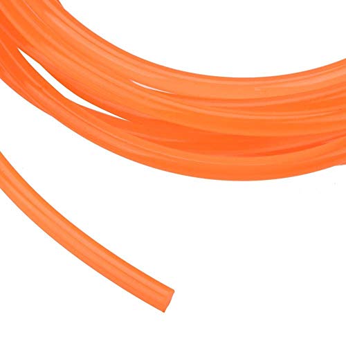 Hochleistungs-Urethan-Rundriemen, PU-Antriebsriemen Polyurethan-Rundriemen für Antriebsübertragung Orange(8mm*5m)