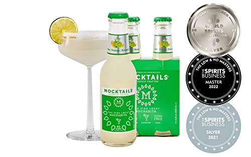 **The Official Cocktails Of Dry January** - Mocktails Uniquely Crafted Alcohol Free Variety Pack | Non-Alcoholic Cocktail, Low Calorie, Non-Gmo, Vegan Alternative | 6.8 Fluid Ounce (Pack Of 12) #TOP3