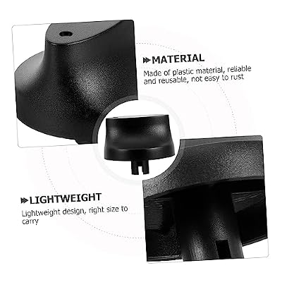 2Pcs Timer Control Knobs Universal Rotary Knob Replacement for Commercial Timers Plastic Caps for Ovens and Stoves