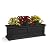Mayne Fairfield 3-Foot Window Box – Self-Watering, Weather-Resistant Planter for Flowers – Durable Design for Outdoor Use, Perfect for Windows