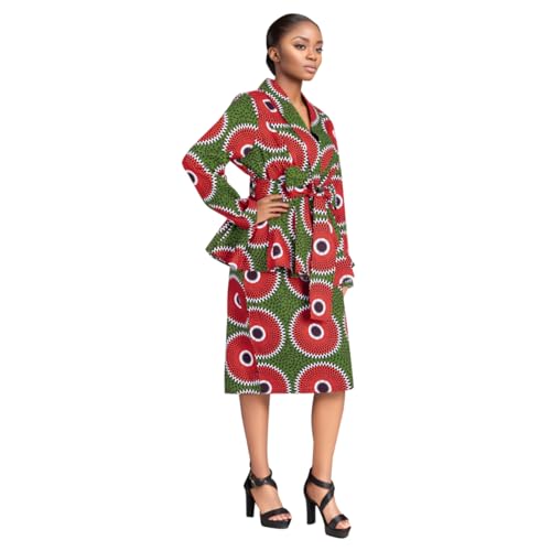 African Clothes for Women Wedding Ankara Dashiki Party Outfits 2 Piece Set African Top and Skirts Lady African Attire 7