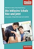 Die inklusive Schule hier und jetzt: Anregungen, Alltagserfahrungen und Ausblicke