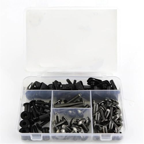 車体ネジ オートバイフェアリングボルト オートバイネジ に適合するヤマハ XMAX125 XMAX250 XMAX400 2014-2018 2019 2020 2021 2022 2023 2024 ボディネジ ナット アクセサリー(Metallic)