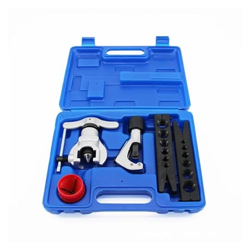 CUDTAPI Kit de Herramientas de abocardado excéntrico de 6 Orificios, CT-806AM-F, expande Tubos de Cobre de 9 mm, Caja de plástico Cuadrada(CT-806AM-F)
