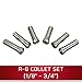 JET R-8 Collet Set, 1/8
