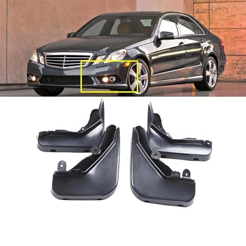 Garde-boue pour Mercedes Classe E W212 2010-2016 bavettes protection Sport - 2
