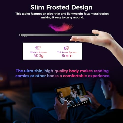 Image of 2026 Tablet 10.1 inch Android 16 with Gemini AI, 16GB RAM + 64GB ROM, GMS Widevine L1, WiFi 6 & BT 5.3, 1280 * 800 HD, 6000mAh Tablet (Gray)