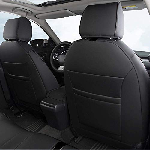 Custom Full Set Seat Covers For Quest 2013-2017 Leather Car Seat Cushion Protector Black #TOP3