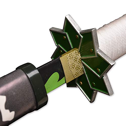 Sword fort Handmade Katana Anime Cosplay Sword, Carbon Steel Demon Sword Real Metal- Shinazugawa Sanemi - Thumbnail 4