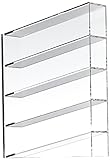 neoLab PMMA Rack mit 4 Etagen für 0,1 mL bis 25 mL Pipetten, Transparent, 88mm x 291mm x 401mm