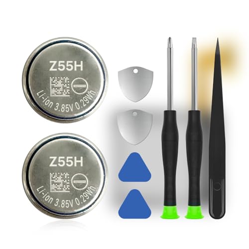 2 baterías Z55H, [75 mAh] (nueva actualización 2024), compatible con auriculares Sony para WF 1000XM4 – Truly Wireless Earbud Headphones Battery + Tools Capacity