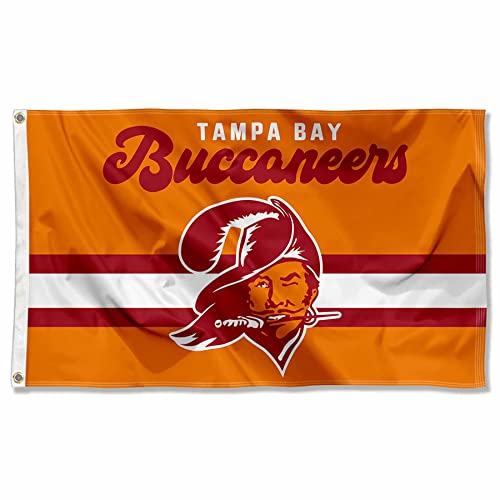 Buccaneers Throwback Vintage Retro 3x5 Banner Flag