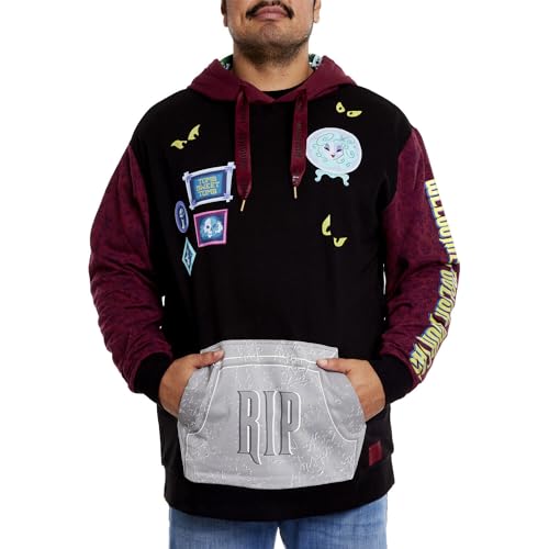 Loungefly Disney Haunted Mansion Hoodie Sweatshirt L Large Black