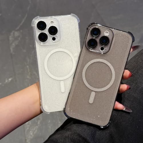 Coque de téléphone silicone souple iPhone 16 transparente magnétique pour chargeur - 2