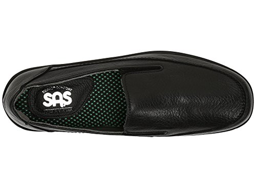 Sas Weekend Slip-On Black 7.5 W - Wide (E) #TOP1