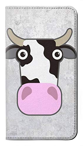 Étui clapet OnePlus Nord N100 housse portefeuille cuir motif vache protection