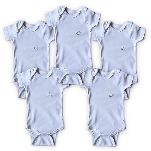 Image of BABYCIRCUS, Gender-Neutral, Baby Short-Sleeved Bodysuits/Onesies, 100% Cotton USA