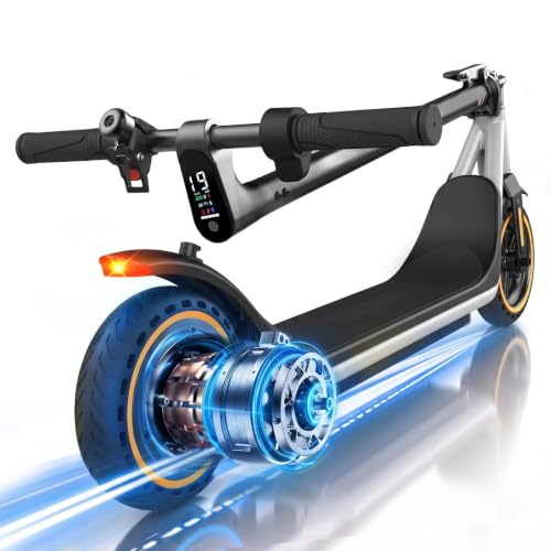 500W Folding Scooter with Solid Tires