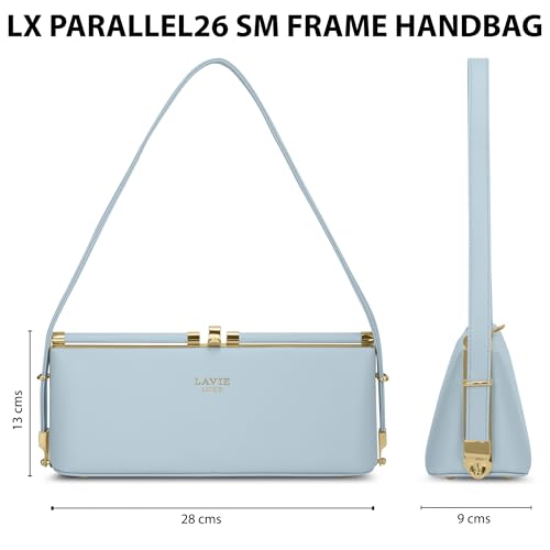 Image of Lavie Luxe Women's Parallel25 Small Frame Satchel Handbag | Satchel Bag for Work | Ladies Purse | Stylish Shoulder Bag | Gift For Women