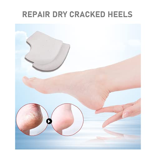 Image of VivoFoot 3 Pair Gel Heel Protector,Heel Pain and Cracked Heels Relief Socks