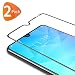 Produktbild Bewahly Panzerglas Schutzfolie für Huawei P30 Lite [2 Stück], 9H Härte Panzerglasfolie Ultra Dünn HD Displayschutzfolie Vollständige Abdeckung Glas Folie für Huawei P30 Lite - Schwarz