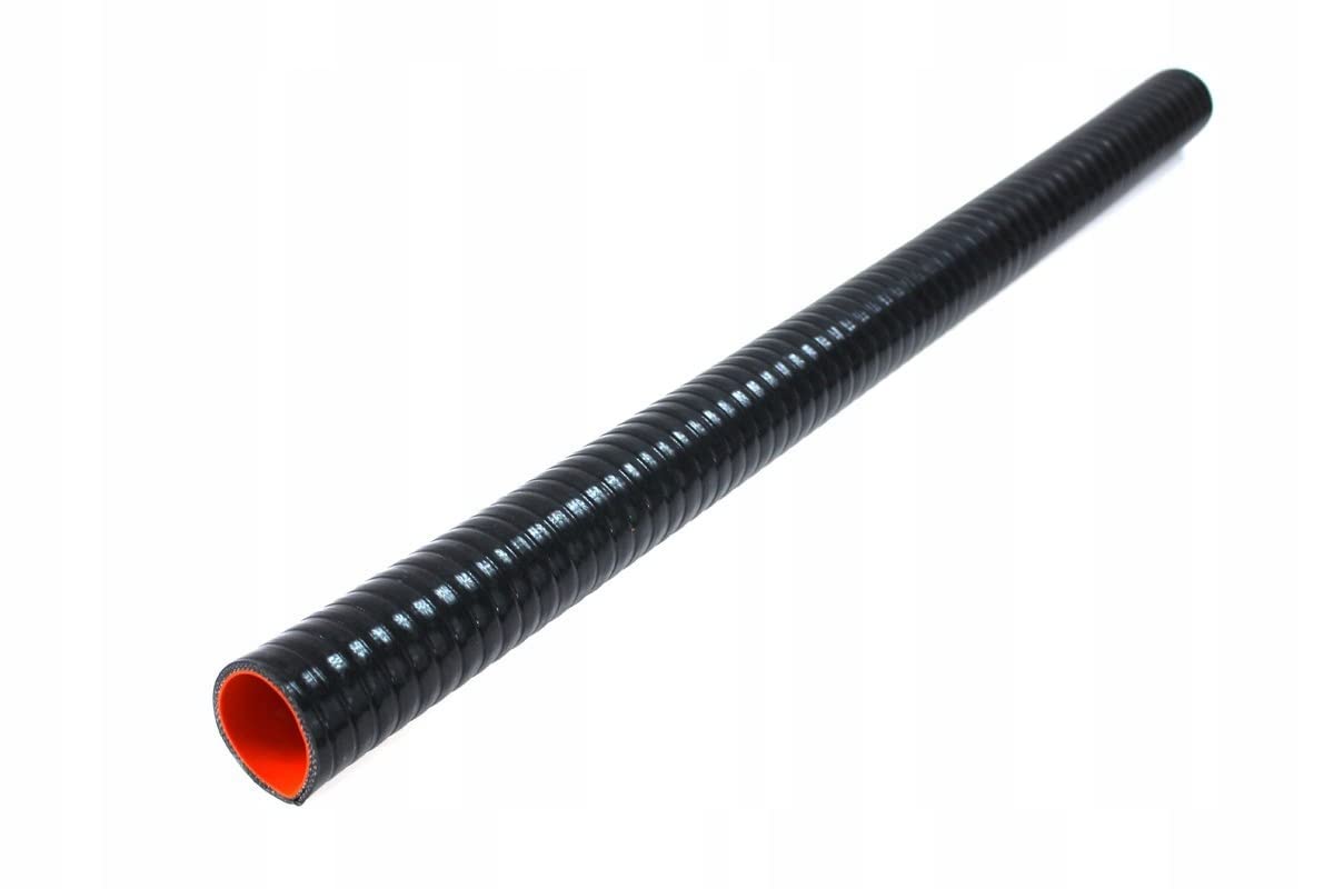 Złącza 100 cm elastyczny wzmocniony Pro czarny 60 mm GV-3468 Development Performance silikonowy wąż chłodnicy