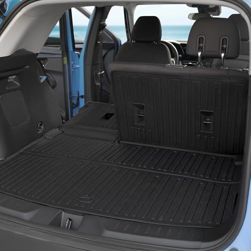 Image of Floor Mats for Chevy Trailblazer AWD 2021-2026, All Weather Floor Mats Trunk Cargo Liner with Backrest Protectors and Door Sill Guards Accessories, Full Coverage Set