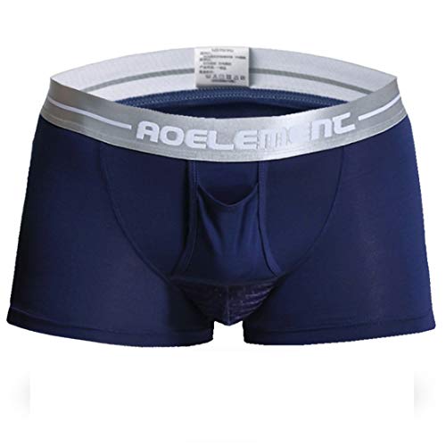 AOELEMENT Men's Underwear Modal Breathable Trunks