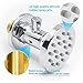 Backnets Brass Shower Body Jets with Adjustable Flow, Massage Spa Polished Chrome Round Body Spray Shower Side Wall Sprayer Head Jets, 4 pcs, Water Saving