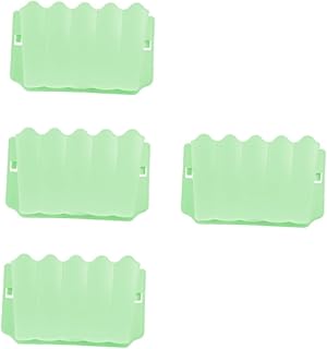 NOLITOY 4 Peças Suporte De Grama De Coelho Alimentador De Feno Manjedoura De Comida De Coelho Alimentador De Feno Cobaia Alimentação De Comida Manjedoura Coelho Rack De Feno Cabides De