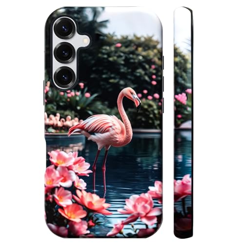 Coque Galaxy S26 antichoc de qualité premium design fleurs rouges