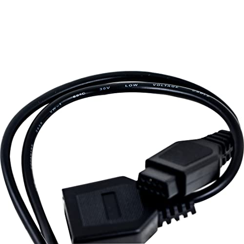 Image of whiteeeen 9 Pin Extension Cord Cable for Sega Genesis MD Mega Drive Controlle Extension Sega Genesis 1 /2 /3 Controller About 5.9FT (1pcs)