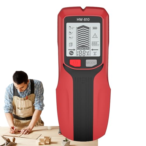 Bajbumgn Detectores De Vigas | Detector Magnetico Multifuncion Portatil con Pantalla LCD,para Reforma Y Construccion En Tabiquerias
