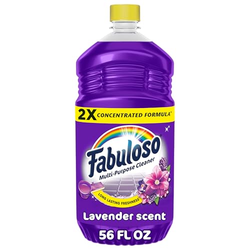 Fabuloso Multi-Purpose Cleaner & Floor Cleaner, 2X Concentrated, Lavender Scent, 56 fluid ounces