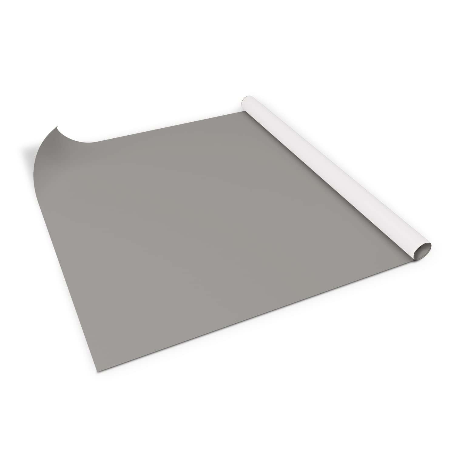 Lámina adhesiva para muebles Coloray gris de 100x50cm con protección impermeable para cómodas
