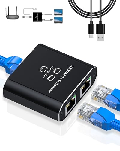 サブノニさん　LANケーブル KB-T8FL-02BK【カテゴリ8フラットLANケーブル（2m）】超高速