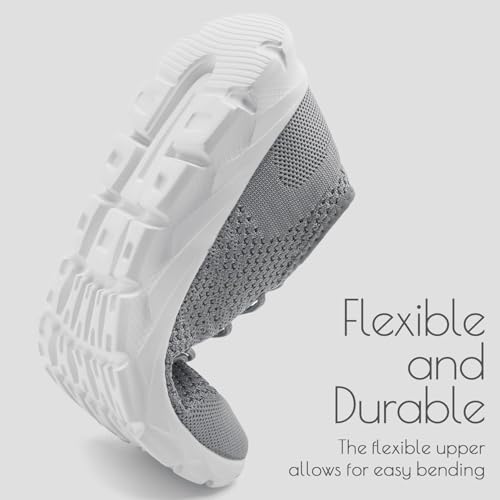 Image of Oltyutc Mens Trainers Running Walking Mesh Slip On Shoes Lightweight Comfortable Badminton Gym Tennis Sneakers Athletic