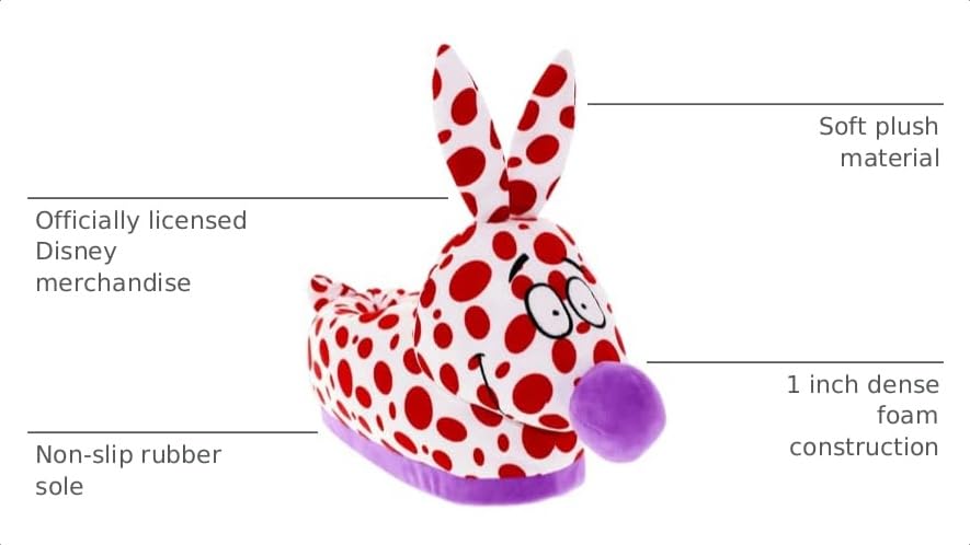 Image of Happy Feet Slippers Officially Licensed Disney and Pixar Character, Figural Slippers for Men, Women, Kids, As Seen on Shark Tank
