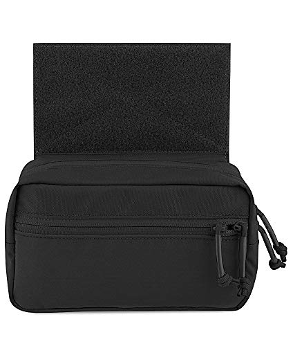 Sac tactique sous-abdominal KRYDEX noir pour gilet de combat
