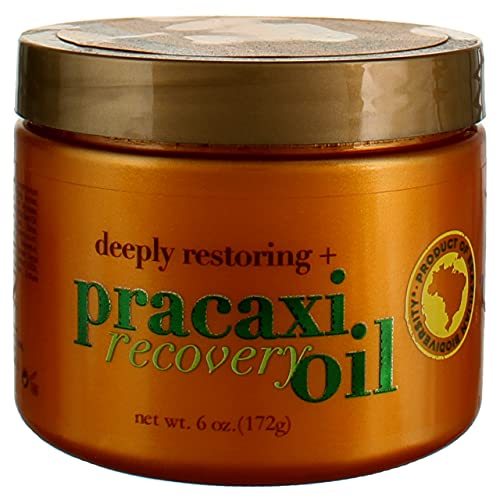 Ogx Pracaxi Oil 60 Second Moisture Treatment 6 Ounce Jar (177ml) (Pack of 2)
