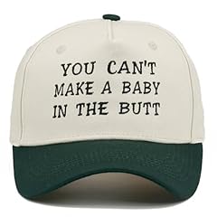You Can't Make a Baby in the Butt - Green/Beige