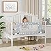 NUTIKAS Crib Rail Guard for Toddlers - 35.4
