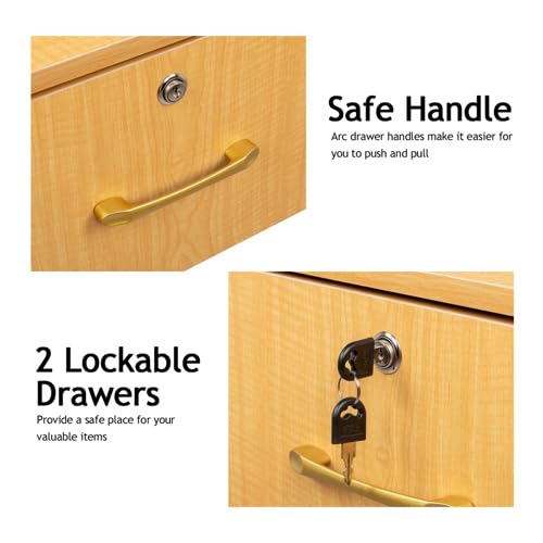 Wall-Mount-Hair-Styling-Station-Salon-Storage-Cabinet-with-1-Lockable-Drawer-3-Hair-Dryer-Holders-Barber-Beauty-Spa-Salon-Equipment-Wood-Color