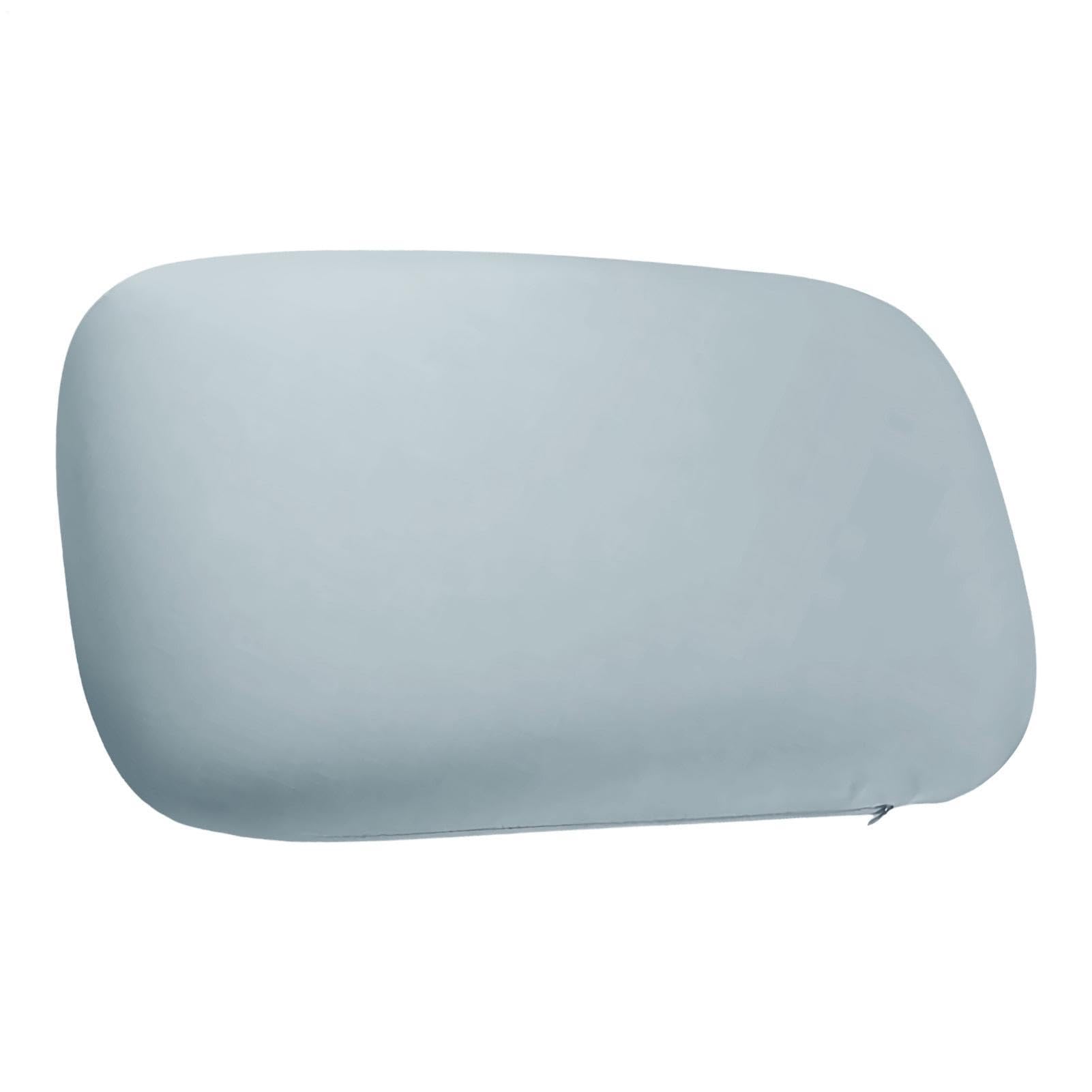 Cuscino sportivo da viaggio, portatile e comprimibile da campeggio, comodo ed ergonomico, in memory foam, supporto ergonomico per dormire, ideale per adulti e bambini, viaggi, escursioni, aereo