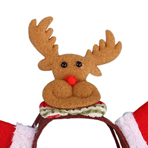 Chapéu de Papai Noel para cachorro gato Natal Halloween, roupas de cachorro gato fantasia de Natal a