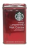 Starbucks Classic Peppermint Hot Cocoa Mix Red Tin 6 Oz
