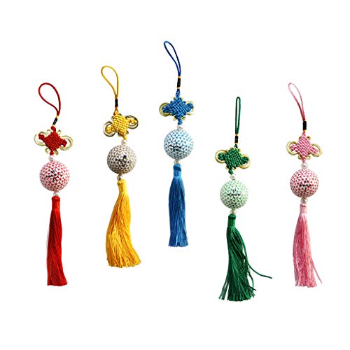 LEIPUPA Decoração Chinesa Nó Franjas Decoração Parede Carro Escritório Decorativo Pendurado Artes Fo